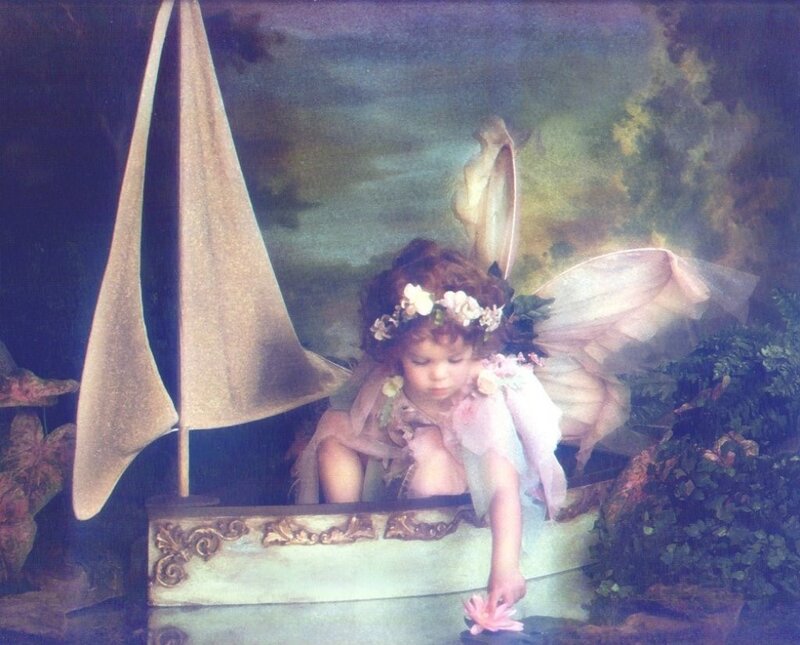 Child Fairy in Boat