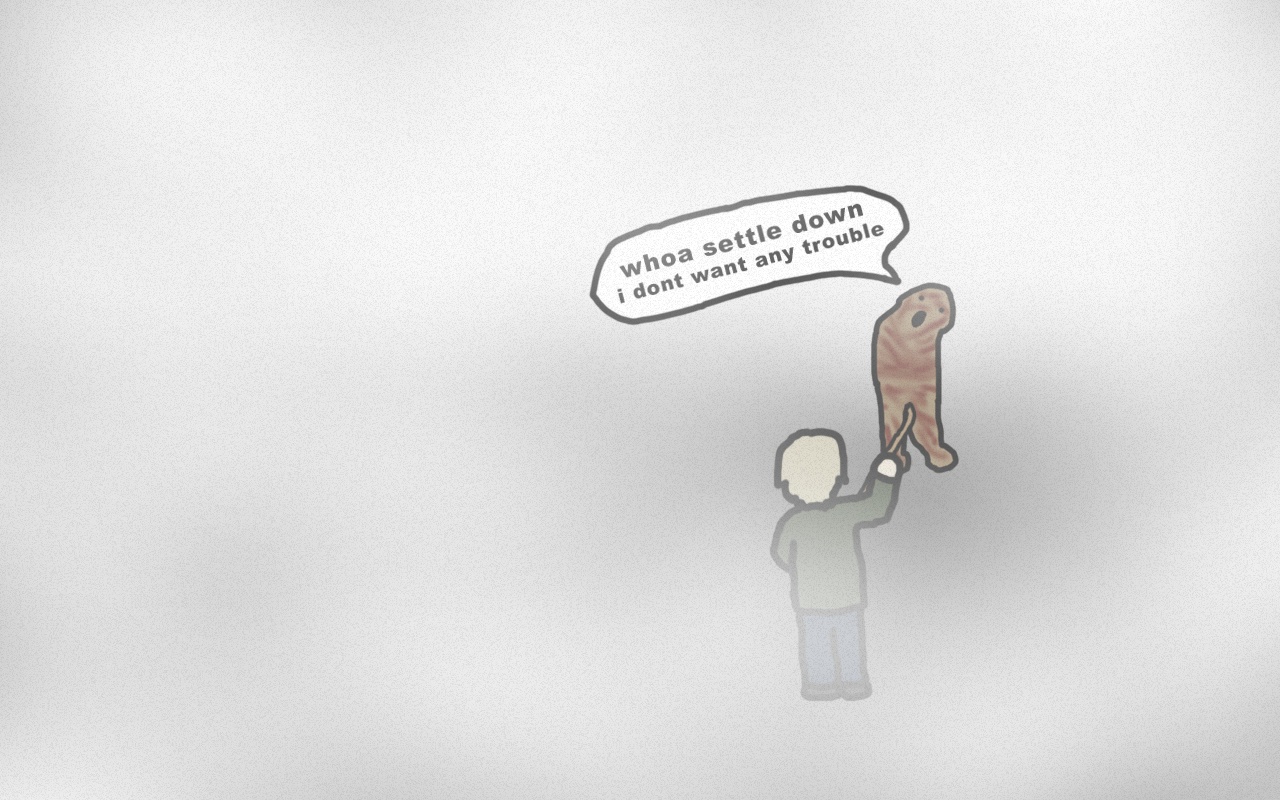 child holding a creature
