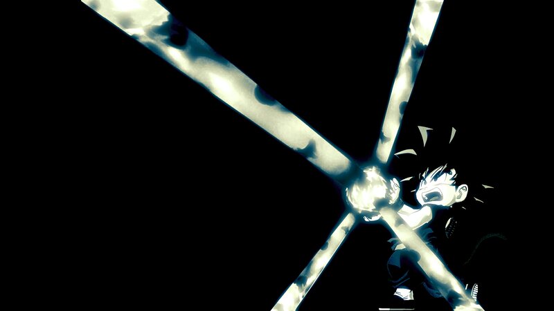 Child Holding Glowing Sword