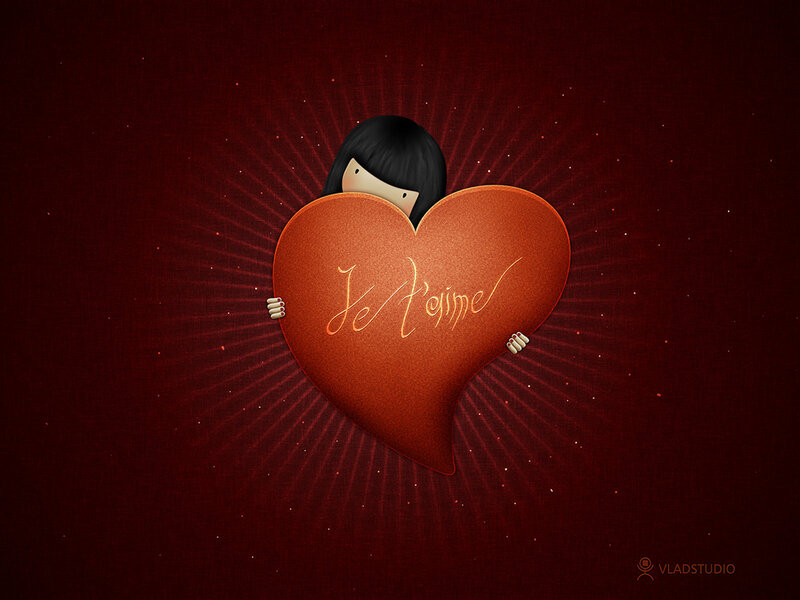 Child Holding Heart