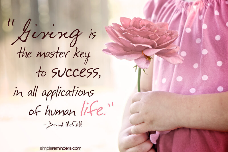 Child Holding Rose — Pink, Serene