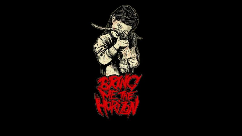 Child Holding Skull — Black