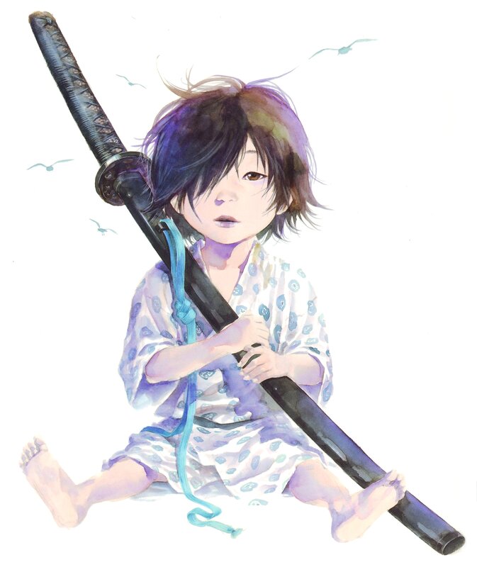Child Holding Sword