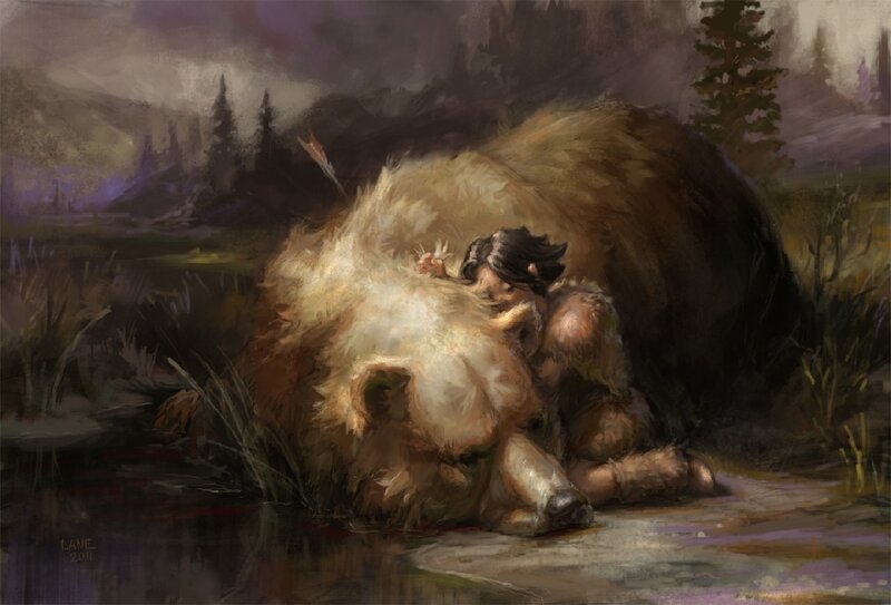 Child Hugging Bear