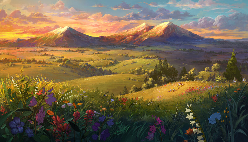 Child in a Meadow