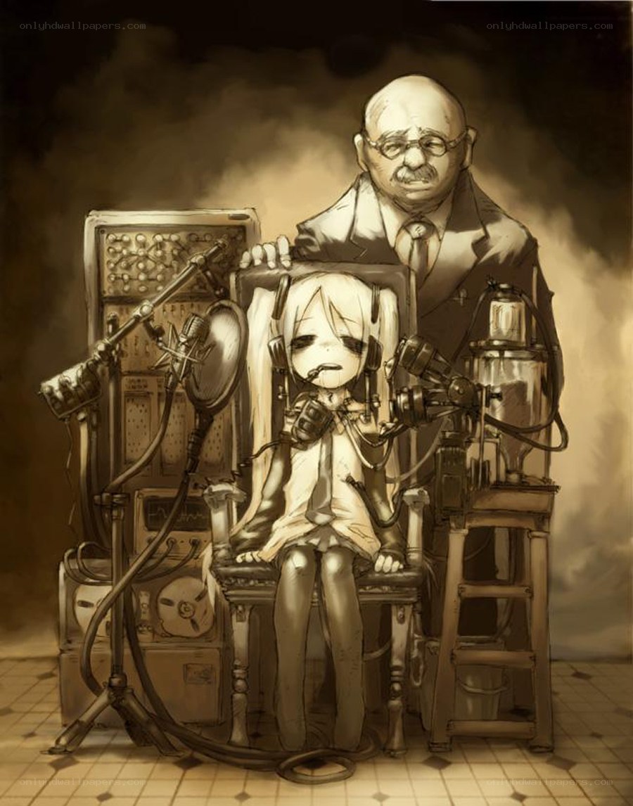 Child in a mechanical chair