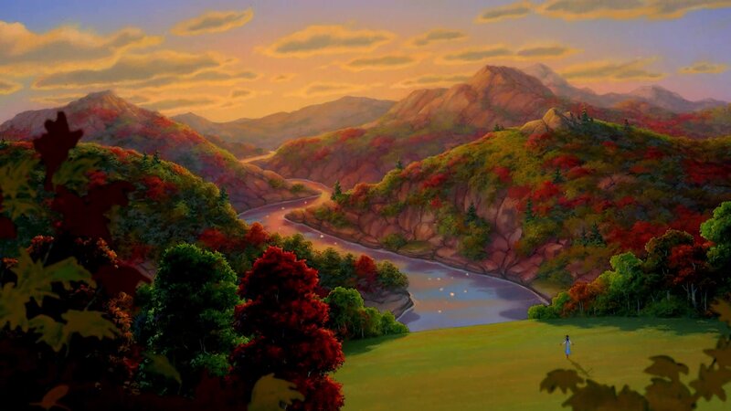 Child in a Valley