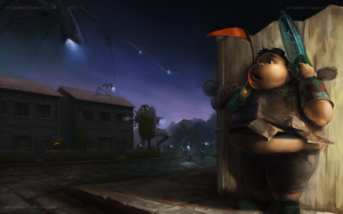child in alien invasion