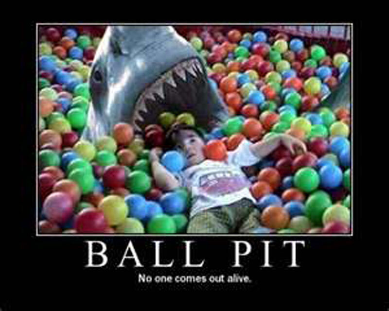Child in Ball Pit