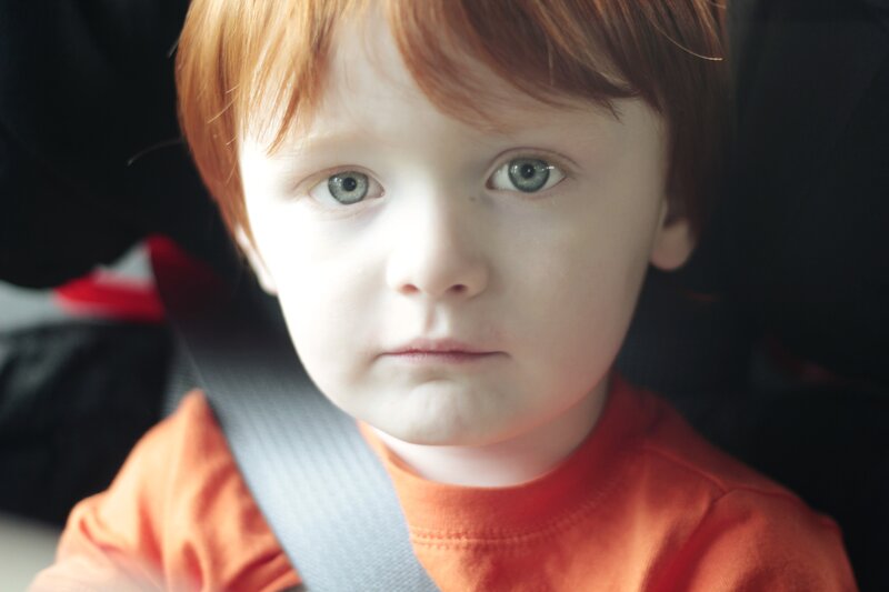 child in car seat