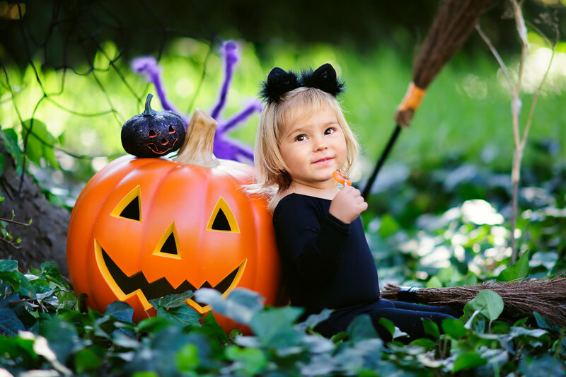 Child in Cat Costume