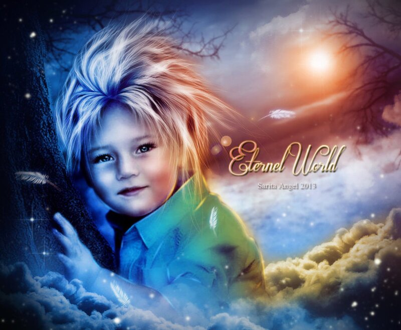 Child in Clouds