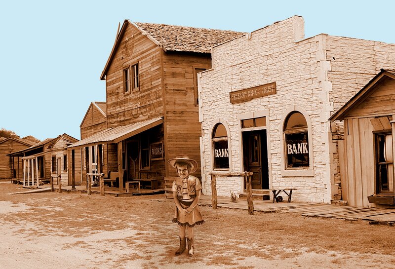 Child in Cowboy Costume