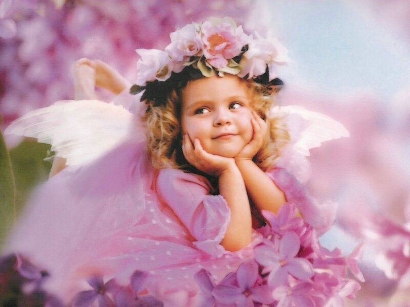 Child in Fairy Costume — Pink