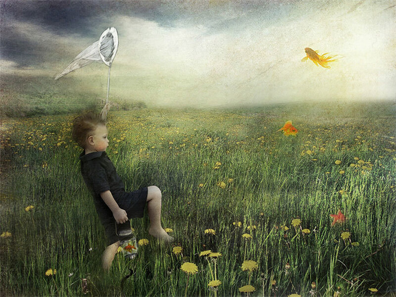 Child in Field