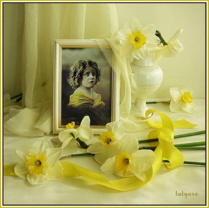 Child in Framed Portrait