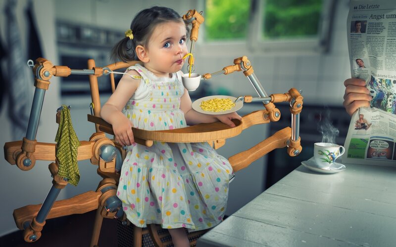 Child in High Chair