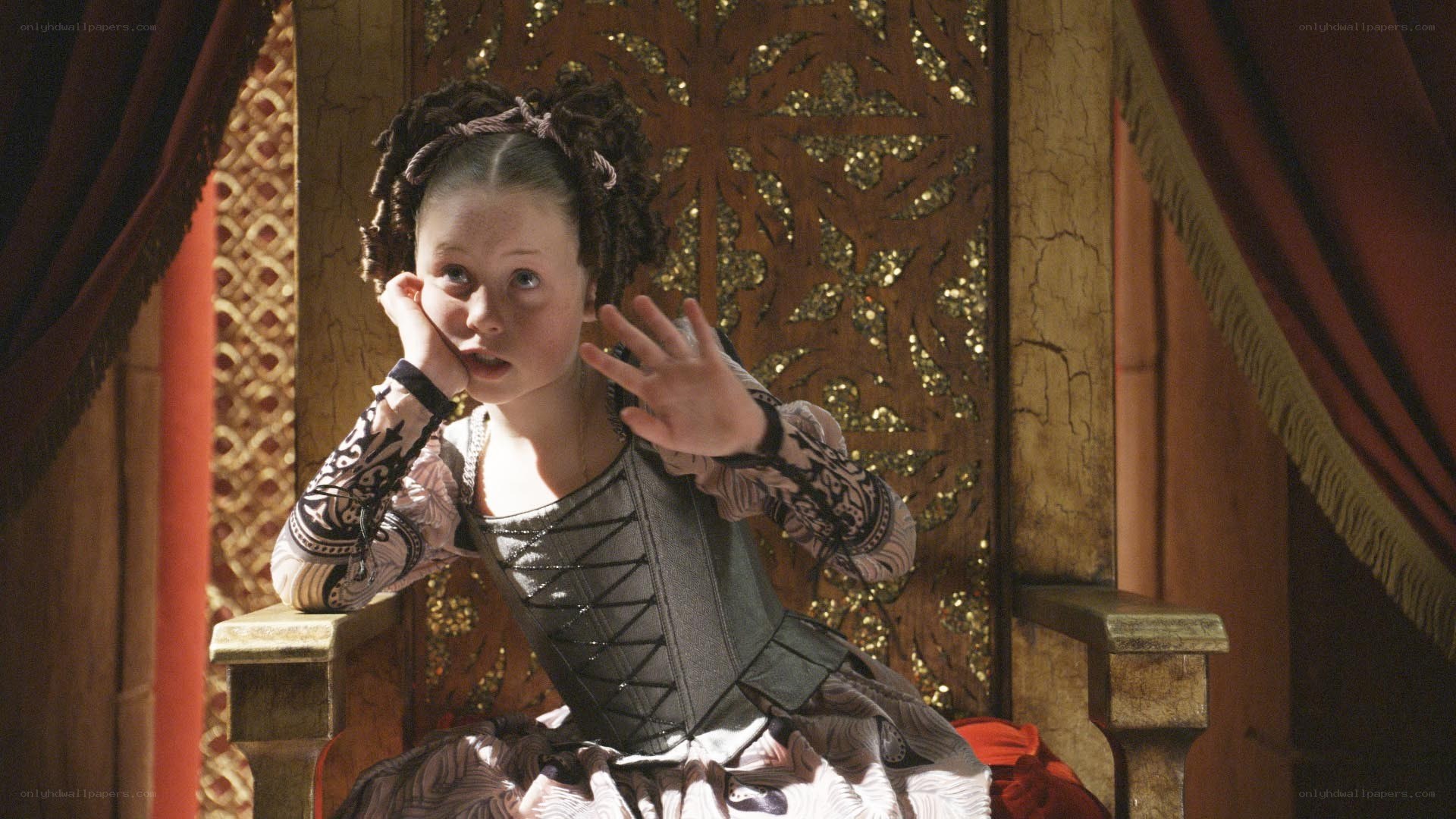 child in historical dress