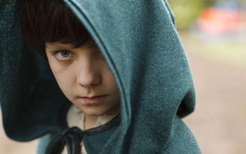 Child in Hooded Cloak