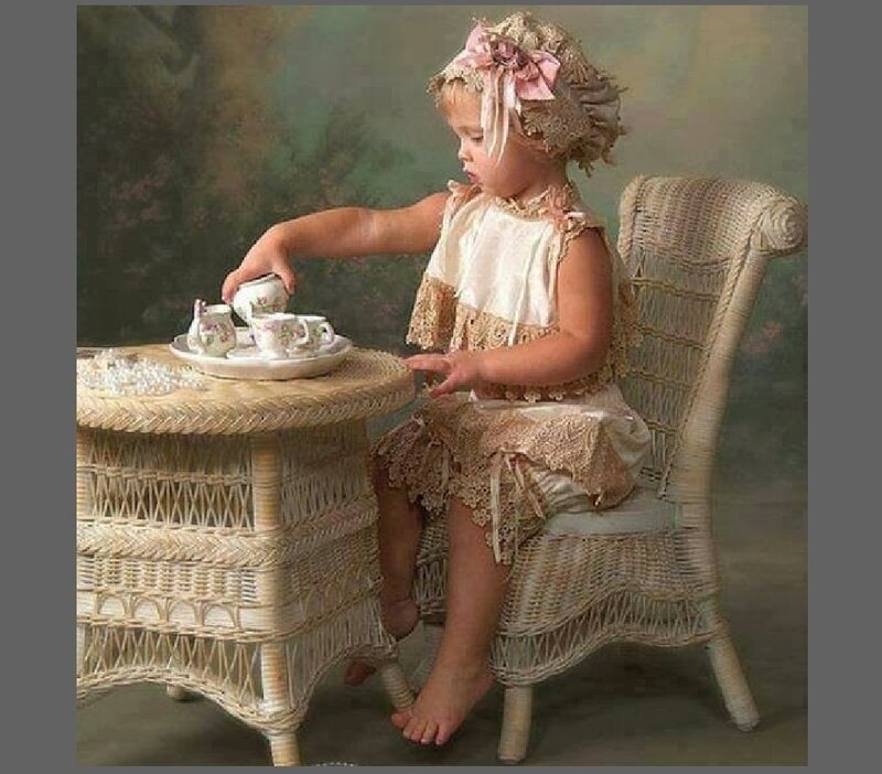 Child in Lace Dress