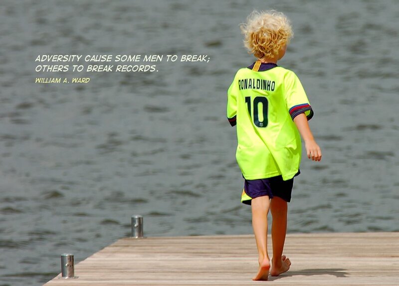 Child in Neon Jersey