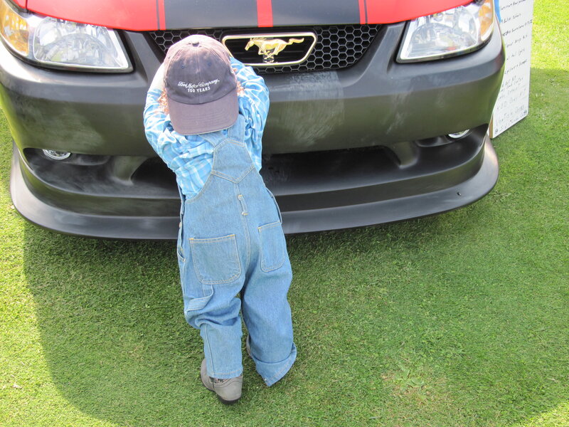 Child in Overalls