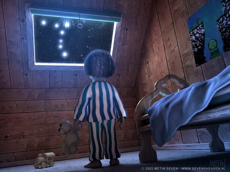 Child in Pajamas
