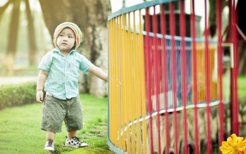 Child in Park