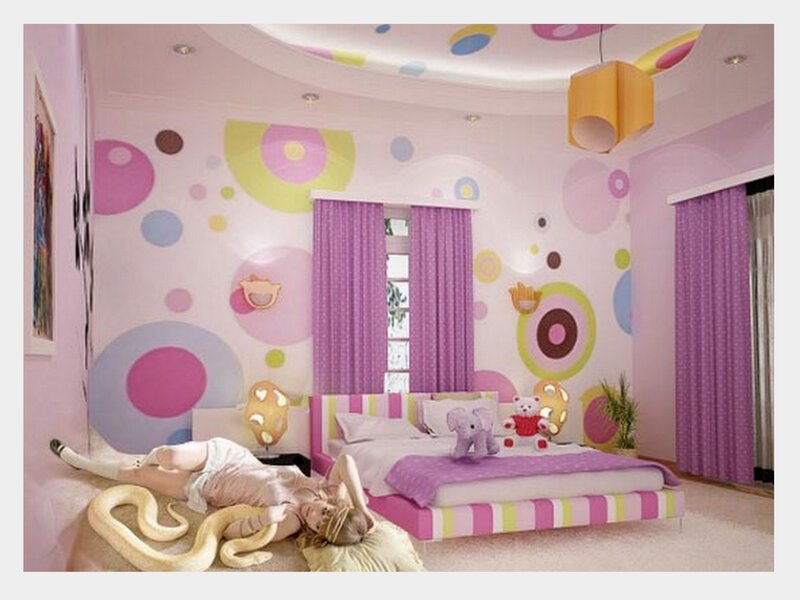 Child in Pink Bedroom