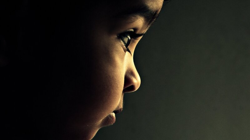 Child in Profile — Black