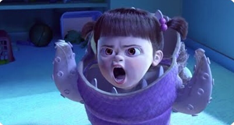 Child in Purple Suit