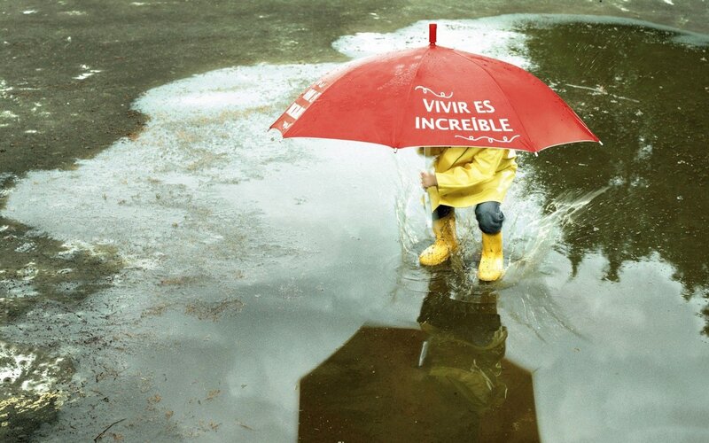 Child in Raincoat