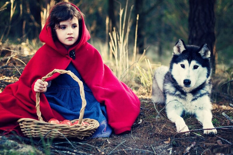 Child in Red Cloak