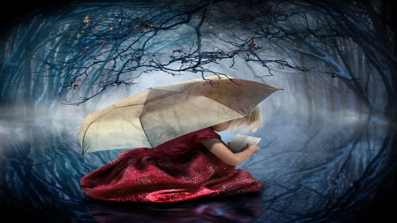 Child in Red Dress — Mysterious