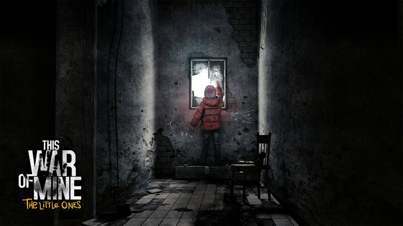 Child in Red Jacket — Gray