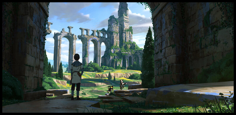 Child in Ruins