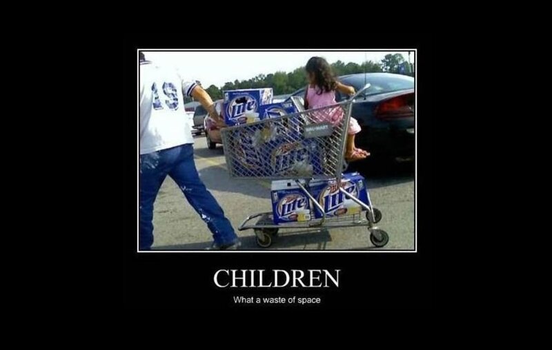 Child in Shopping Cart