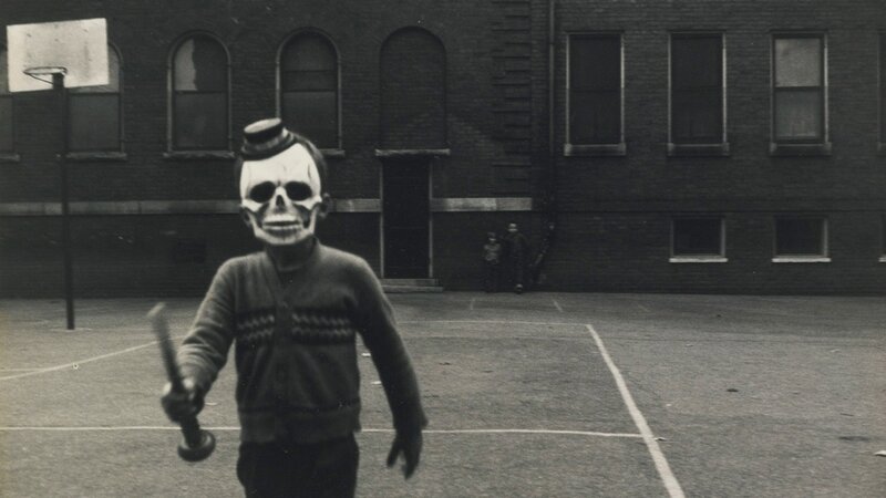 Child in Skull Mask
