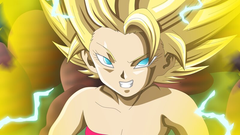 Child in Super Saiyan Form — Yellow
