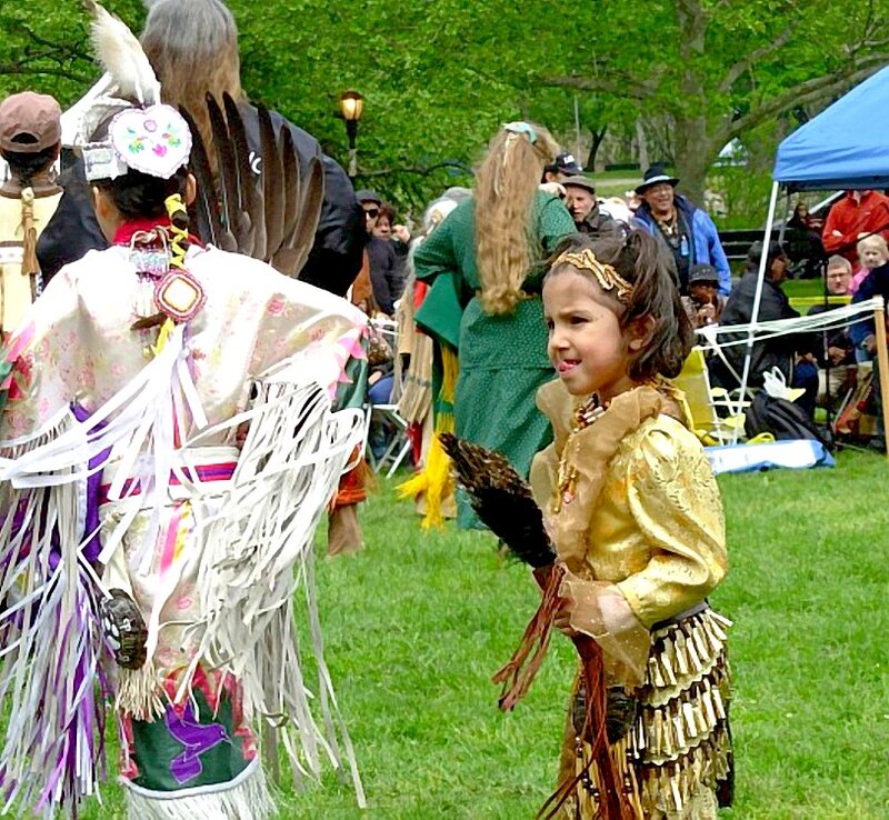 Child in Traditional Regalia