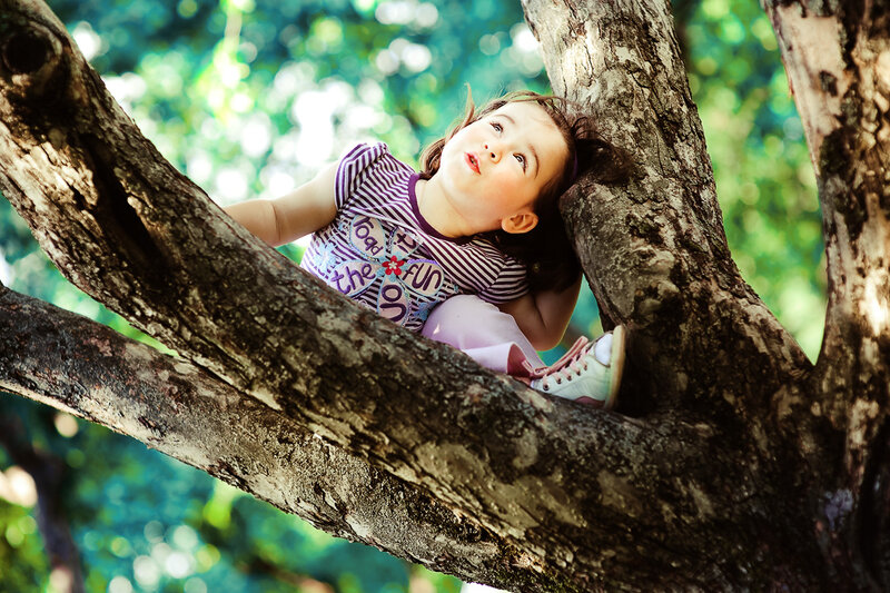 Child in Tree