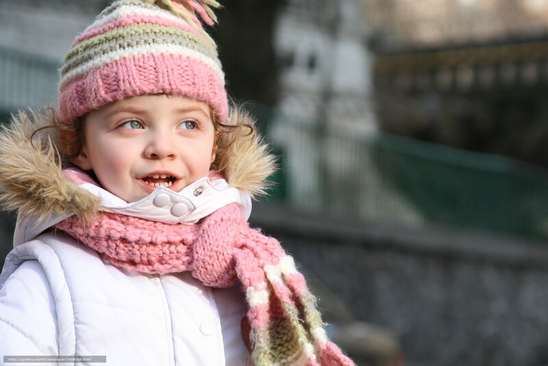 child in winter clothes