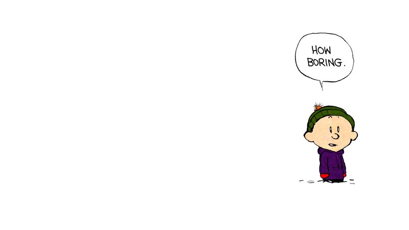 Child in Winter Clothes — White, Bored