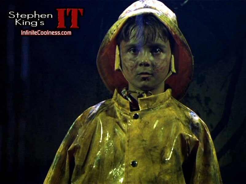 Child in Yellow Raincoat — Dramatic