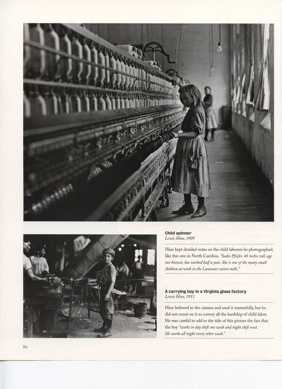 Child labor in early 1900s factories