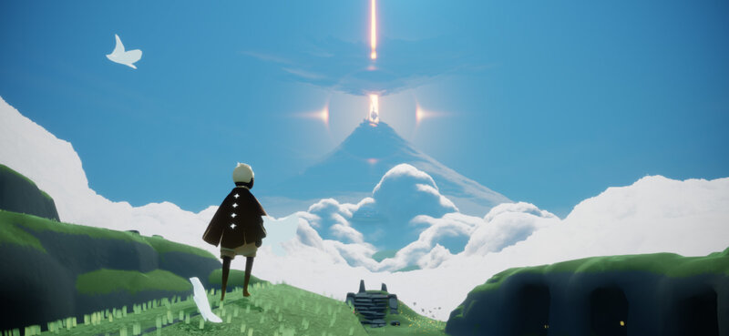 Child-like Figure on Hill