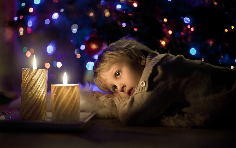 Child Lying on Floor