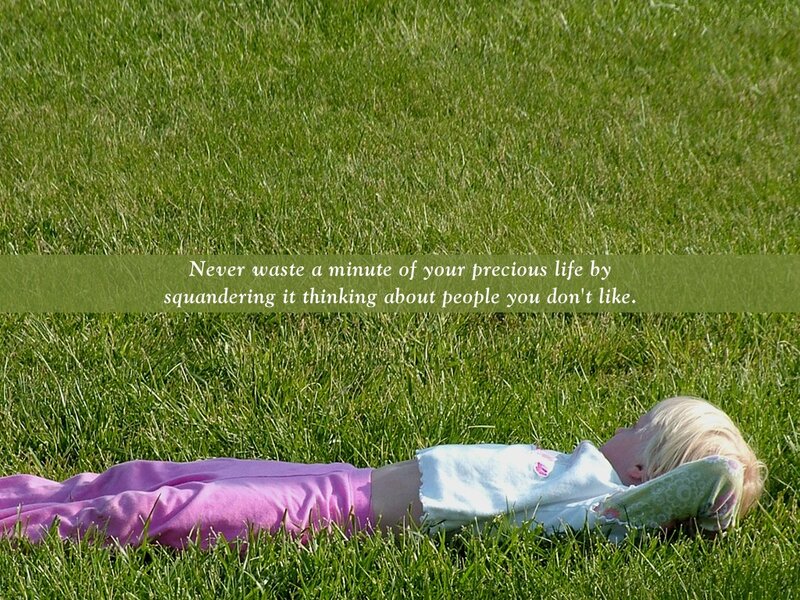 Child Lying on Grass — Green, Peaceful, Afternoon