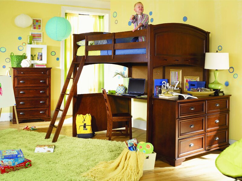 Child on Bunk Bed