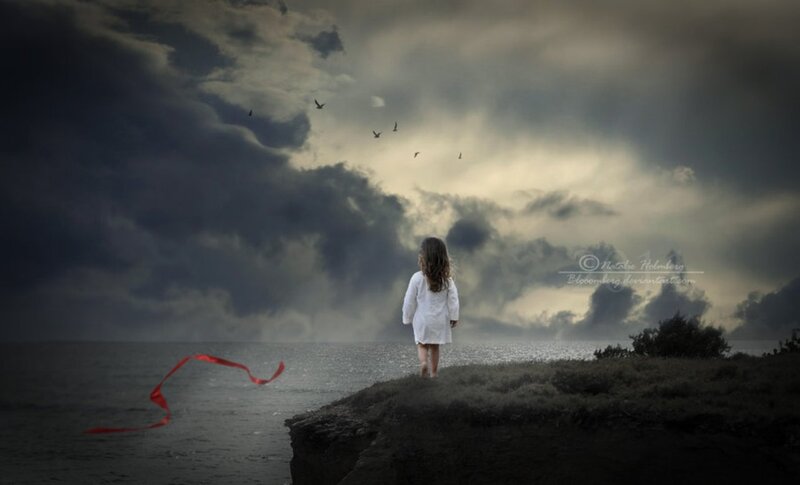 Child on Cliff Edge